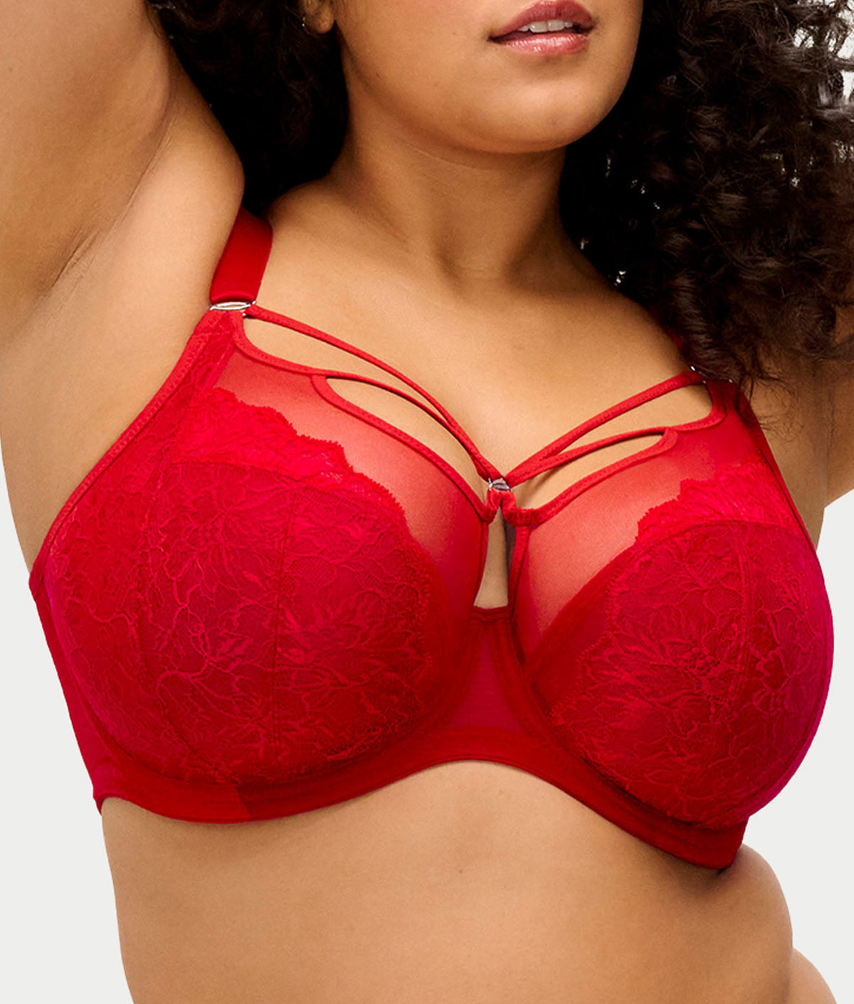Brianna Cage Plunge Bra