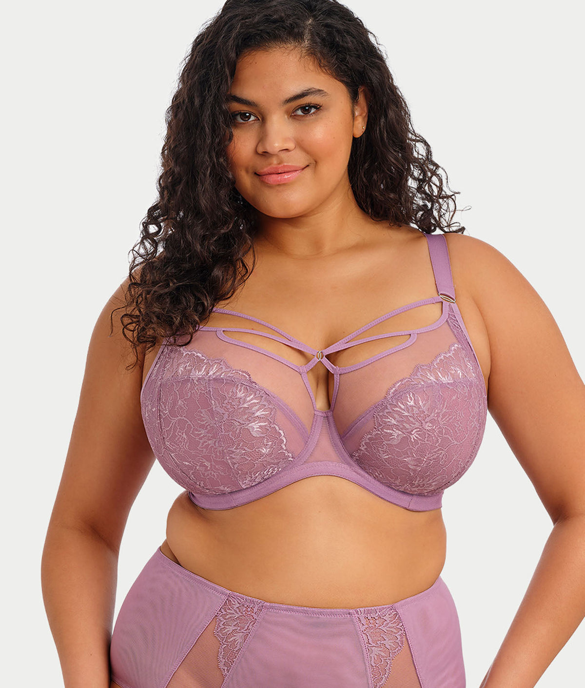 Brianna Cage Plunge Bra