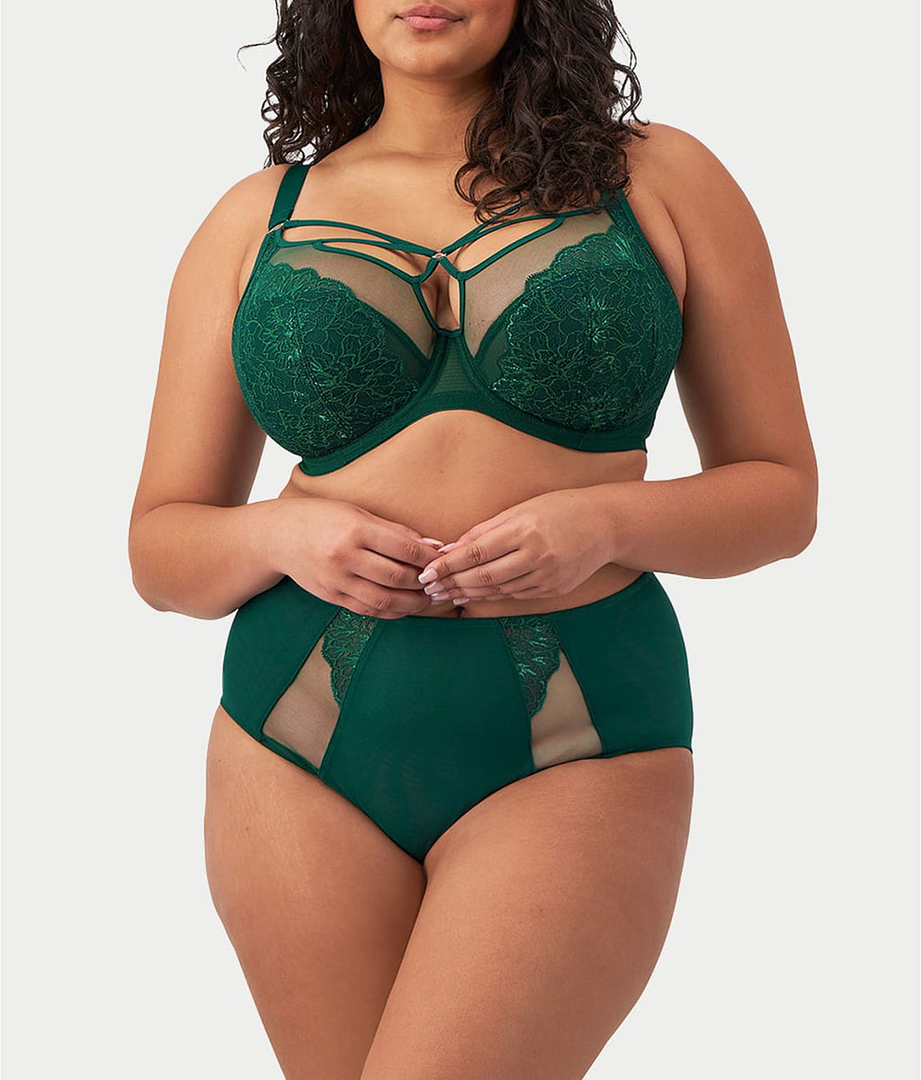 Brianna Cage Plunge Bra