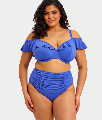 Plus Size Plain Sailing Bardot Bikini Top