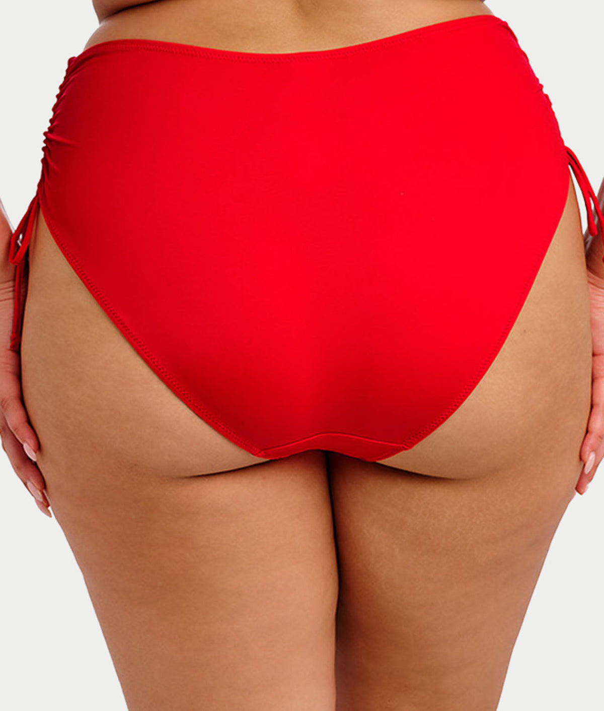 Plus Size Plain Sailing Adjustable Bikini Bottom