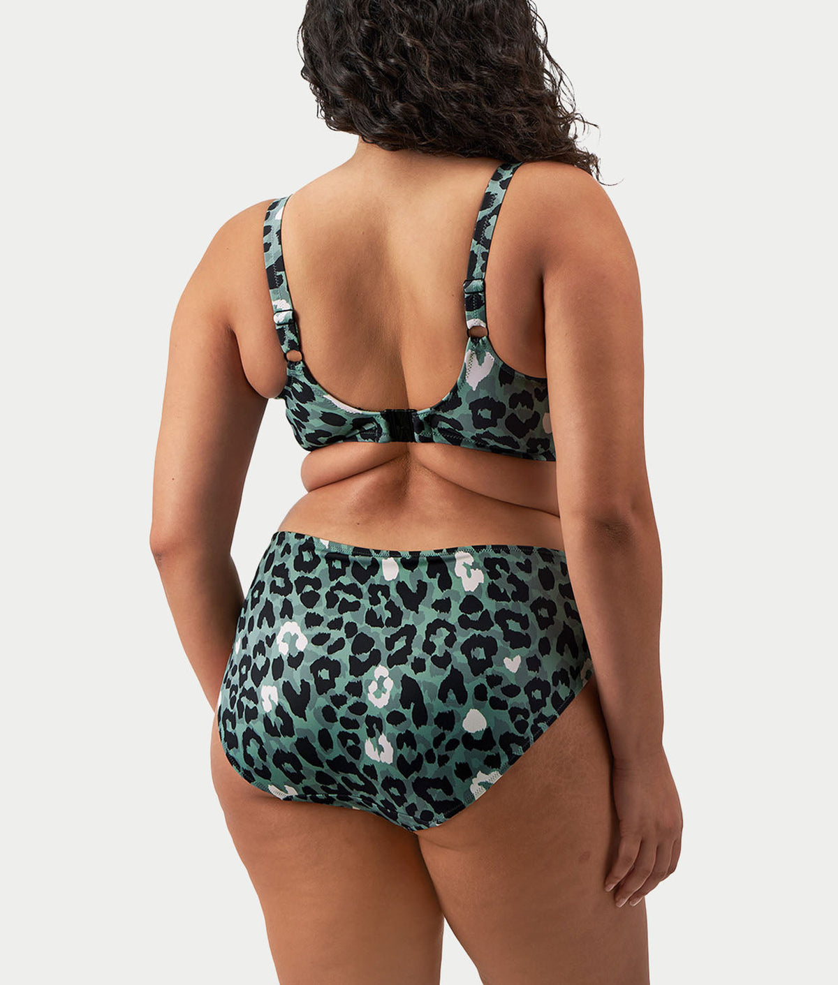 Plus Size Jungle Bay Plunge Bikini Top