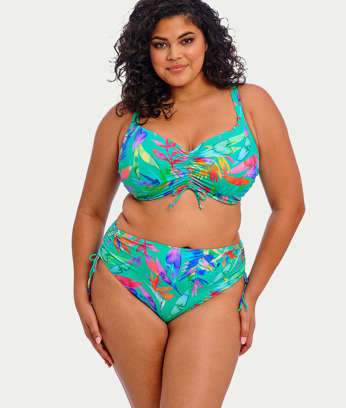 Plus Size Toyama Tides Adjustable Bikini Bottom