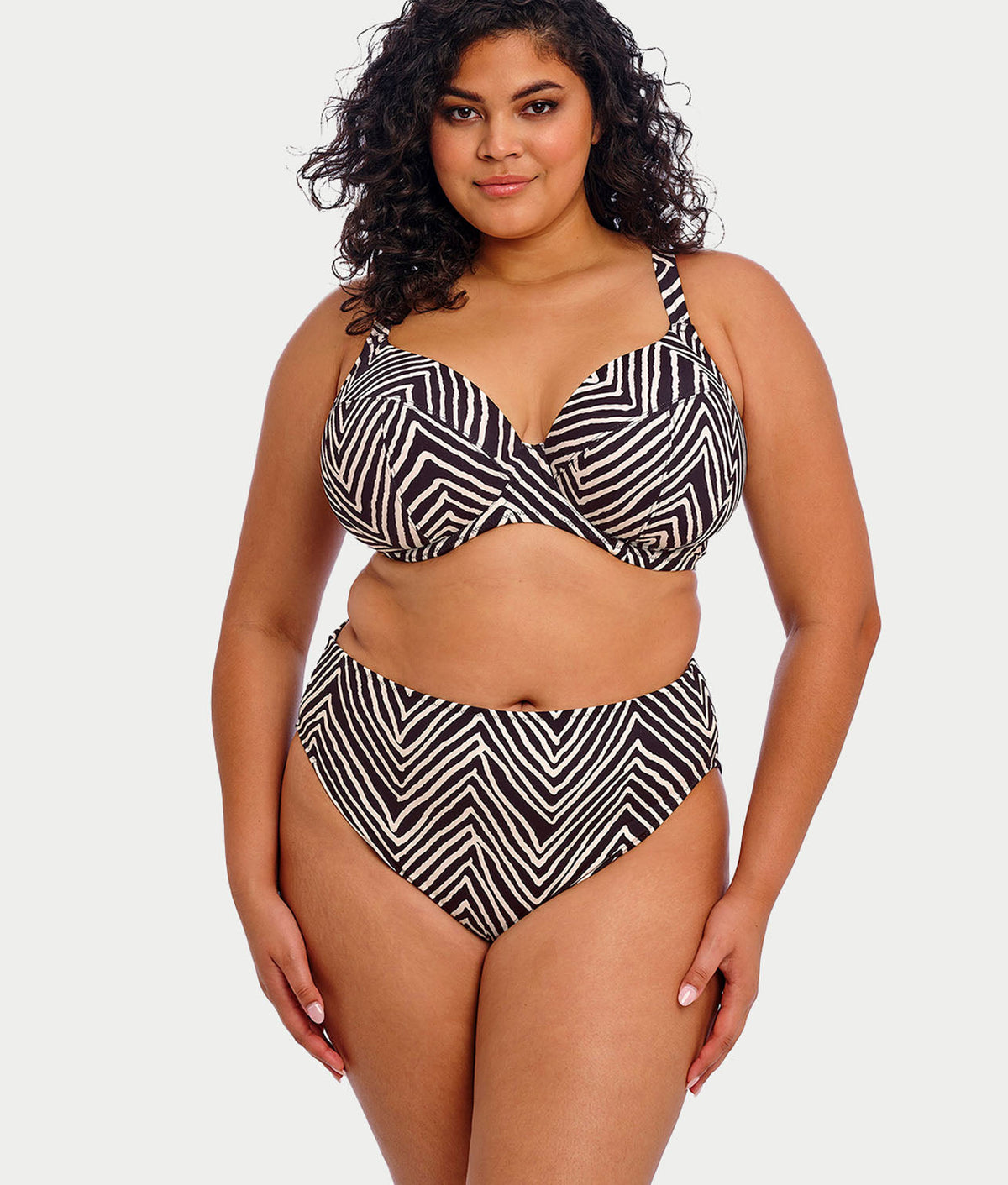 Fiji Falls Mid Rise Bikini Bottom
