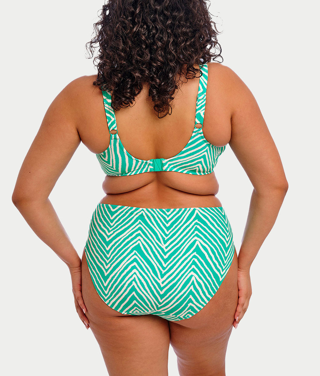 Fiji Falls Mid Rise Bikini Bottom