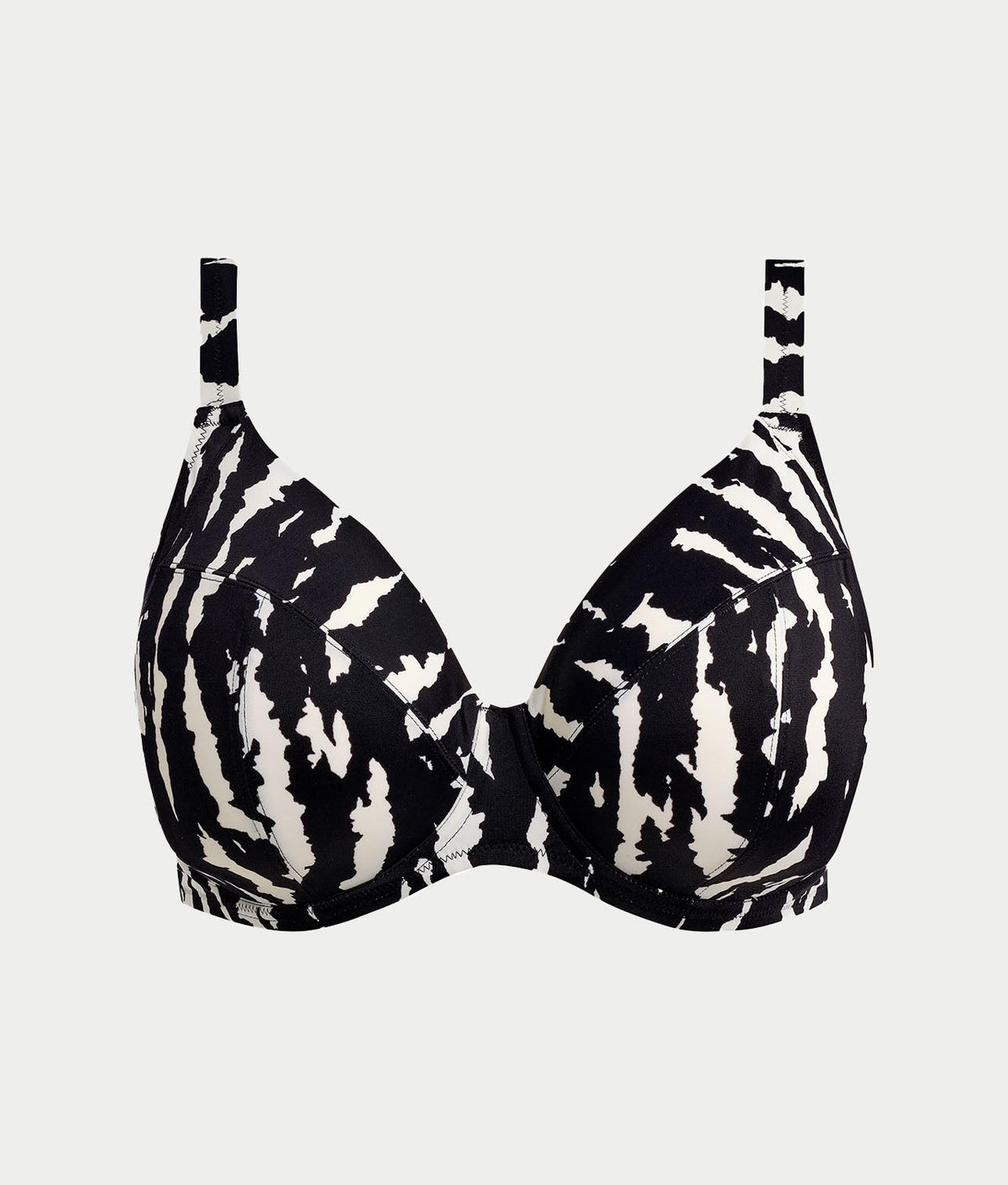Plus Size Echo Shell Plunge Bikini Top