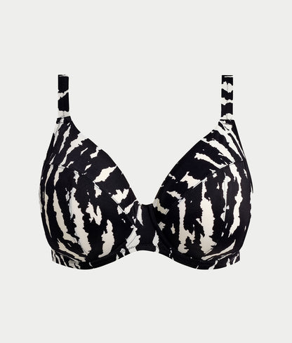 Plus Size Echo Shell Plunge Bikini Top