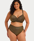 Plus Size Sunset Shimmer Adjustable Bikini Bottom