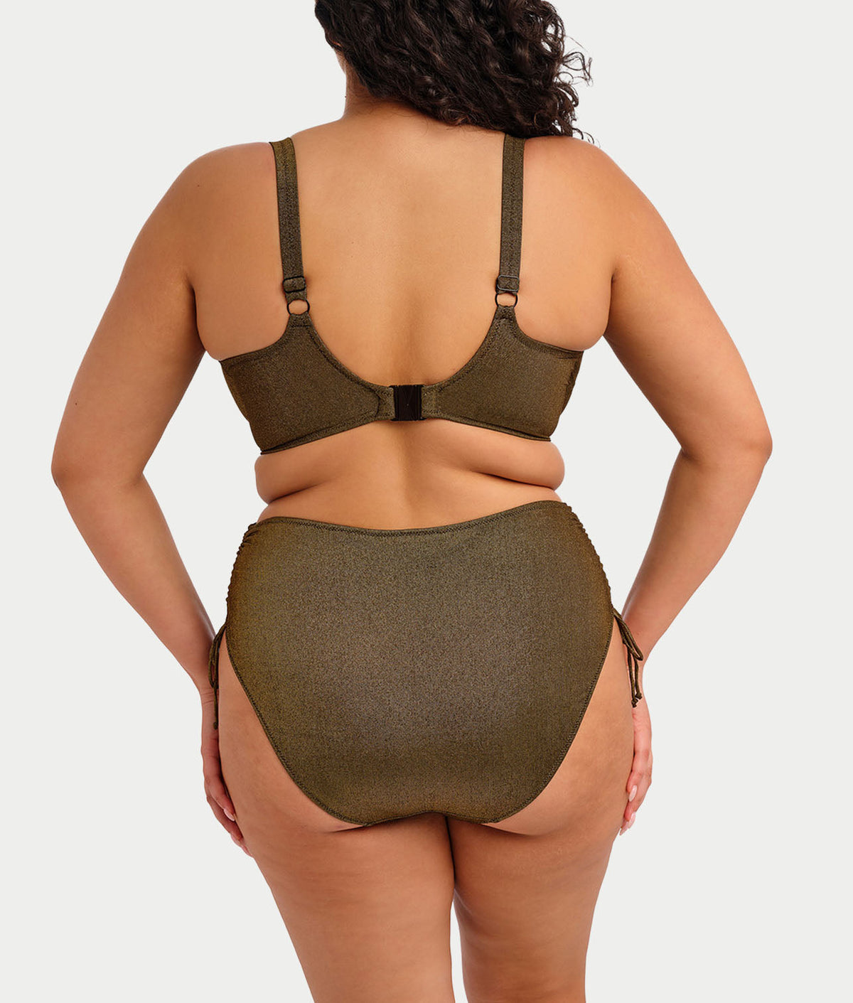 Plus Size Sunset Shimmer Adjustable Bikini Bottom