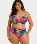 Plus Size Porto Rafti Plunge Bikini Top