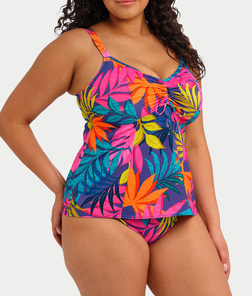Plus Size Porto Rafti Wire-Free Tankini Top
