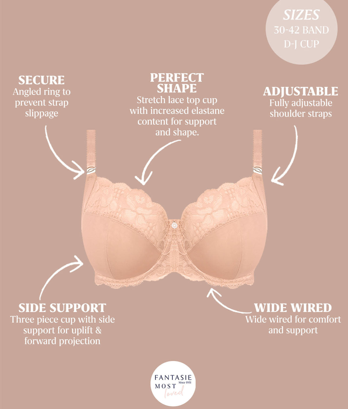 Reflect Side Support Bra