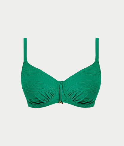 Beach Waves Gather Full Cup Bikini Top