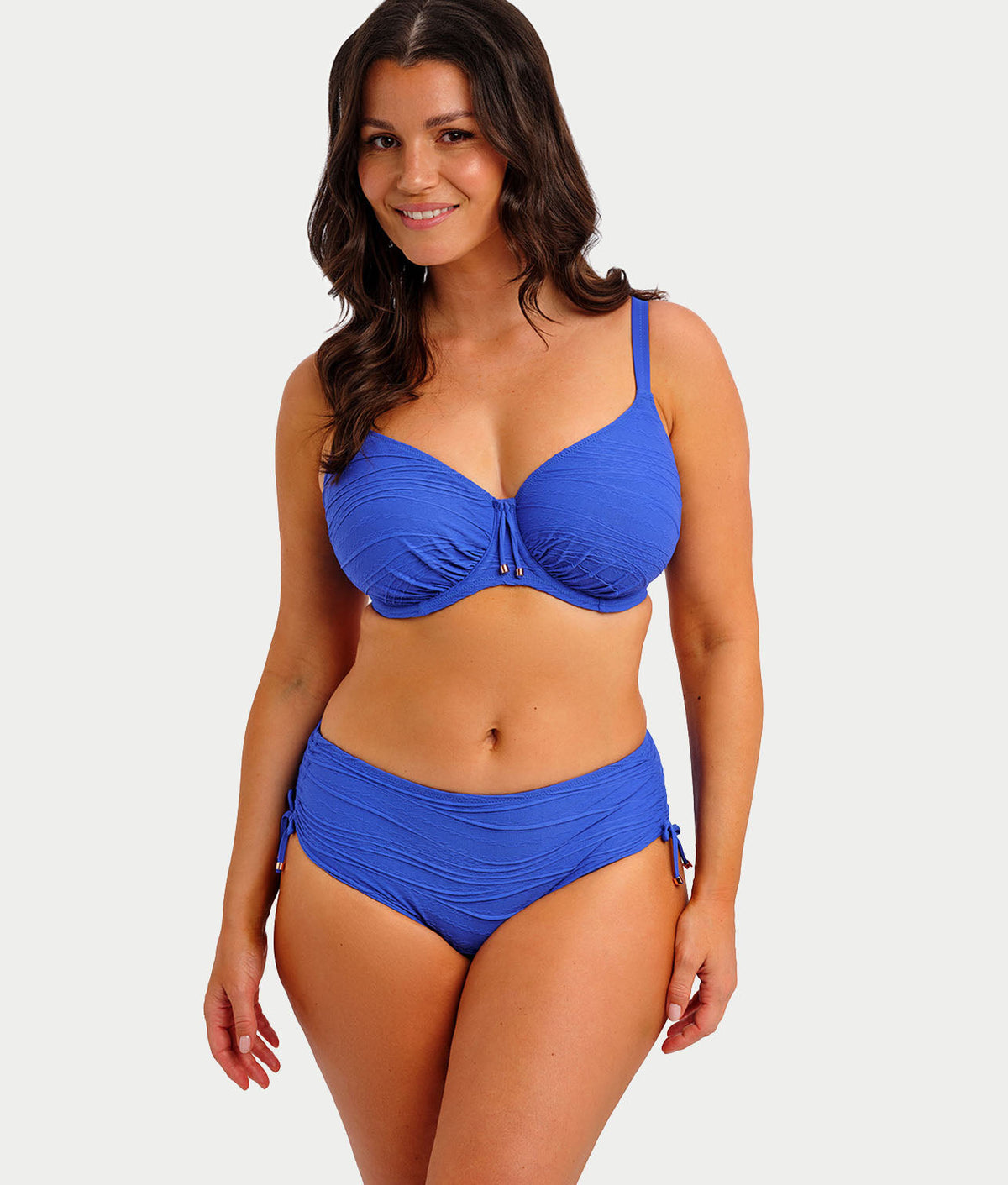 Beach Waves Gather Full Cup Bikini Top