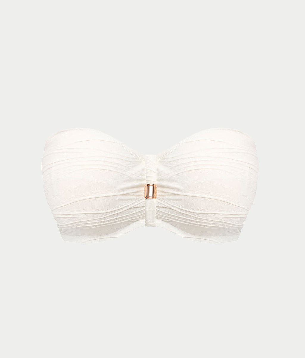 Beach Waves Bandeau Bikini Top
