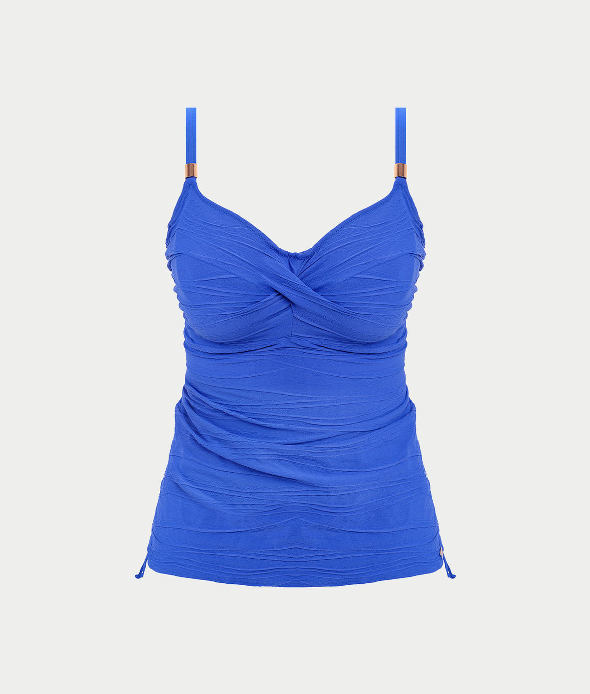 Beach Waves Twist Underwire Tankini Top