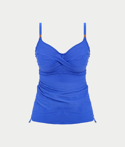 Beach Waves Twist Underwire Tankini Top