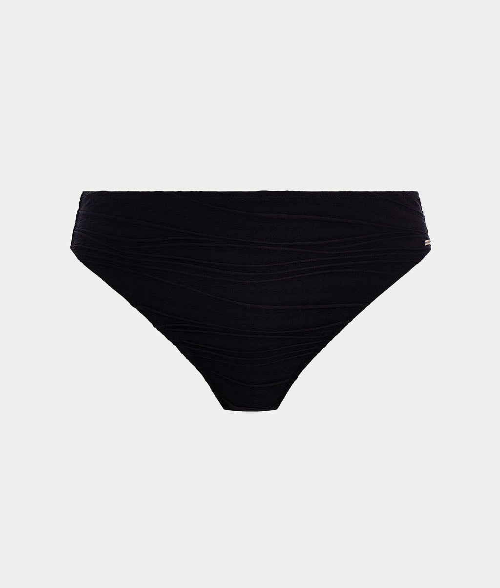 Beach Waves Mid Rise Bikini Bottom