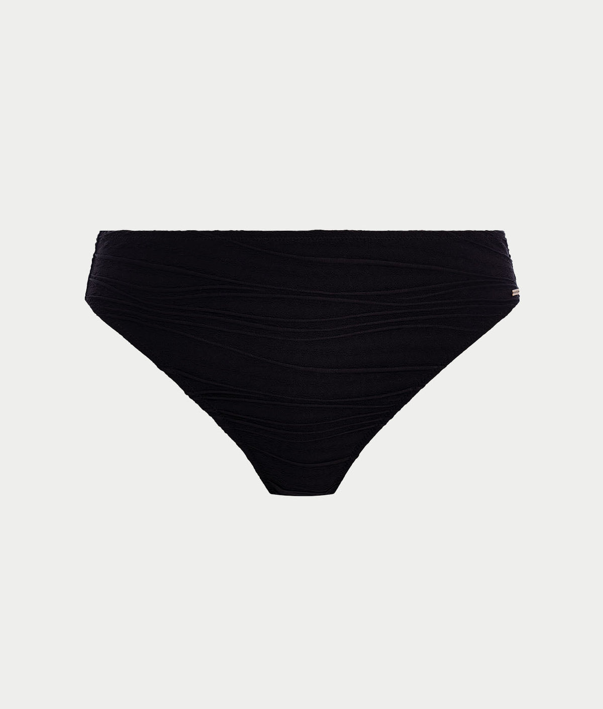 Beach Waves Mid Rise Bikini Bottom