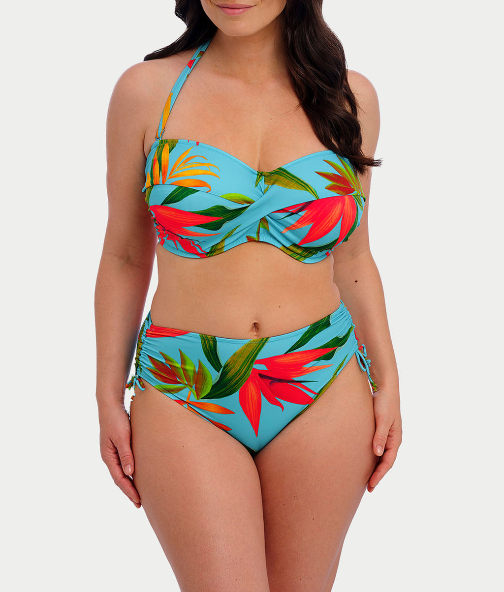 Pichola Twist Bandeau Bikini Top
