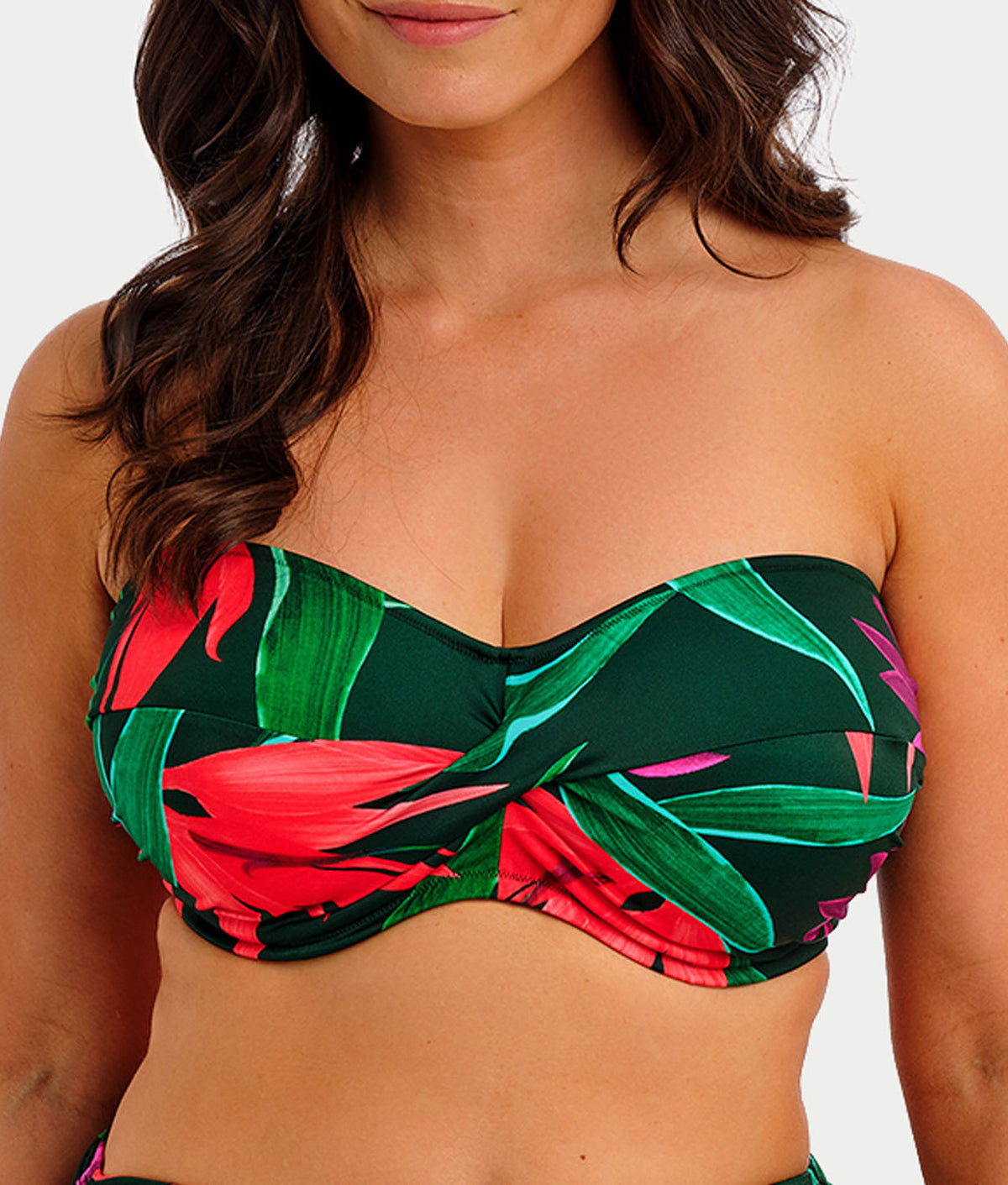 Pichola Twist Bandeau Bikini Top