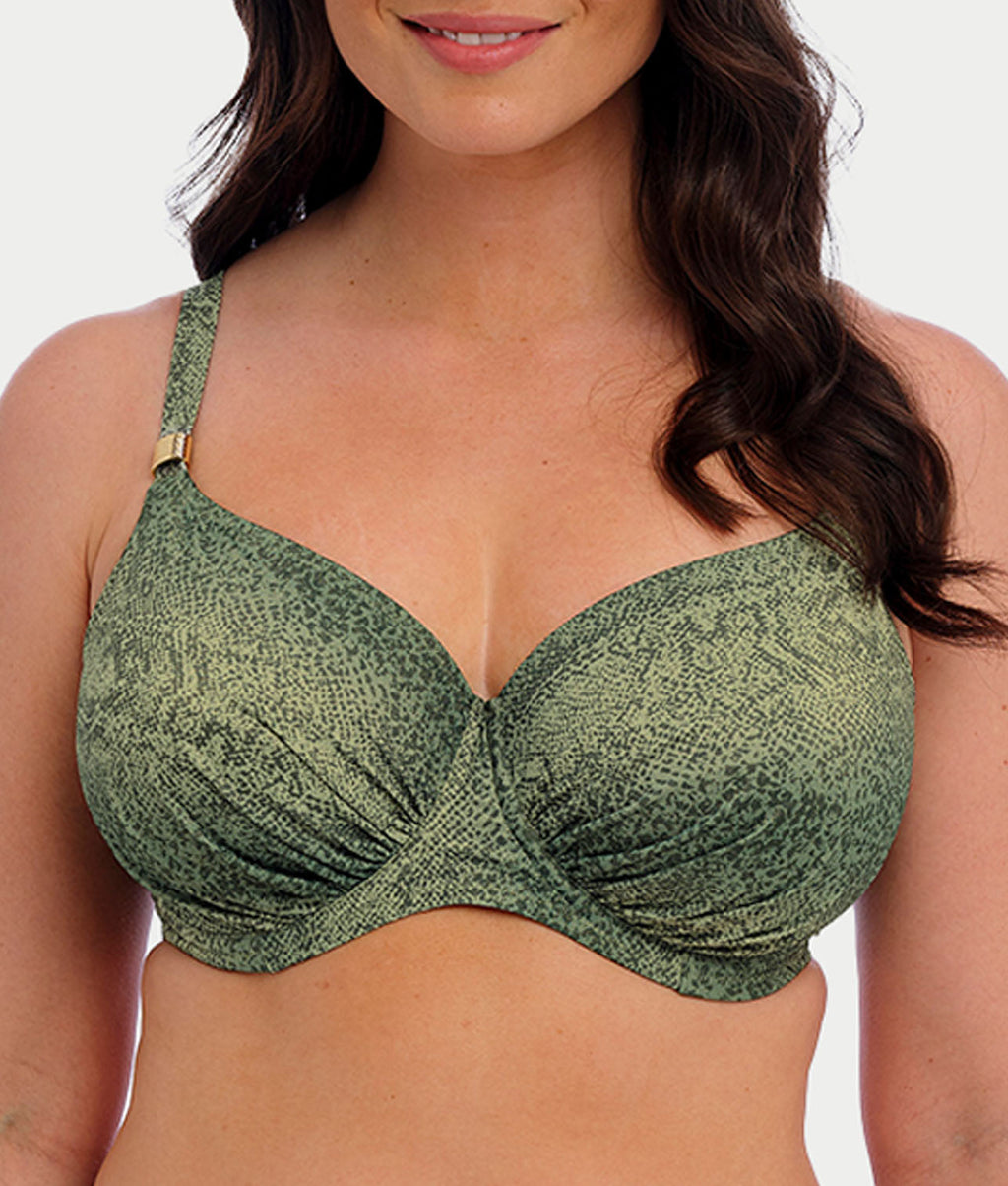 Maya Bay Gather Full Cup Bikini Top
