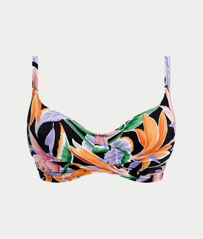 Mykonos Cove Wrap Full Cup Bikini Top