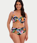Mykonos Cove High-Waist Bikini Bottom
