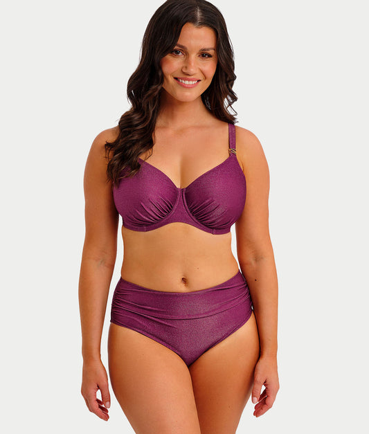 Paros Coast High-Waist Bikini Bottom