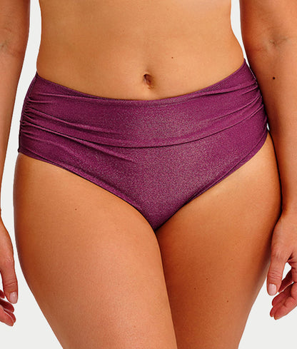 Paros Coast High-Waist Bikini Bottom