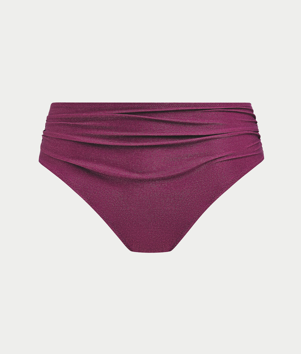 Paros Coast High-Waist Bikini Bottom