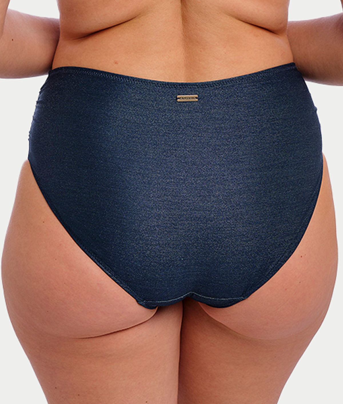Paros Coast High-Waist Bikini Bottom