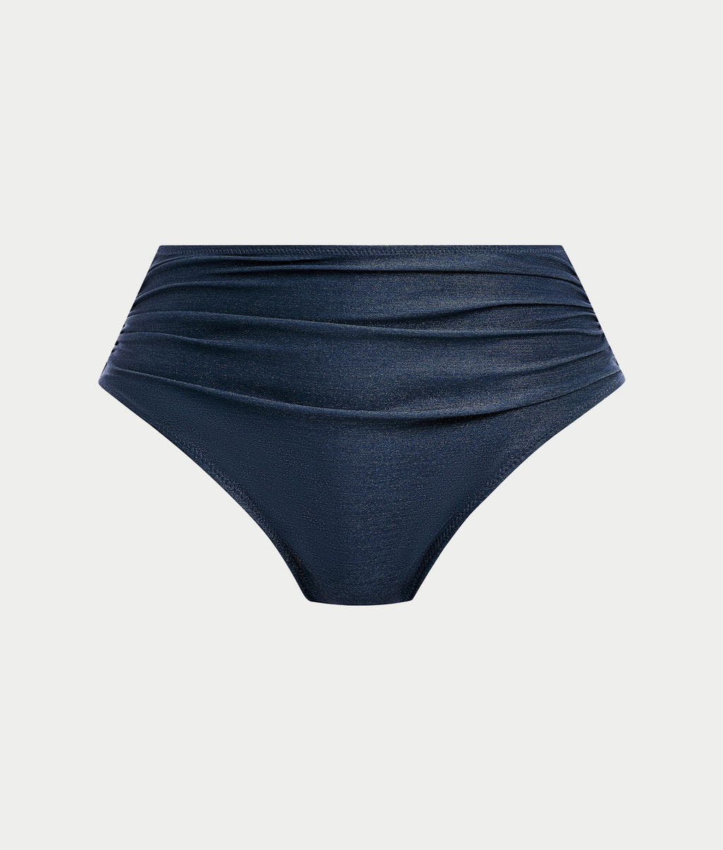 Paros Coast High-Waist Bikini Bottom