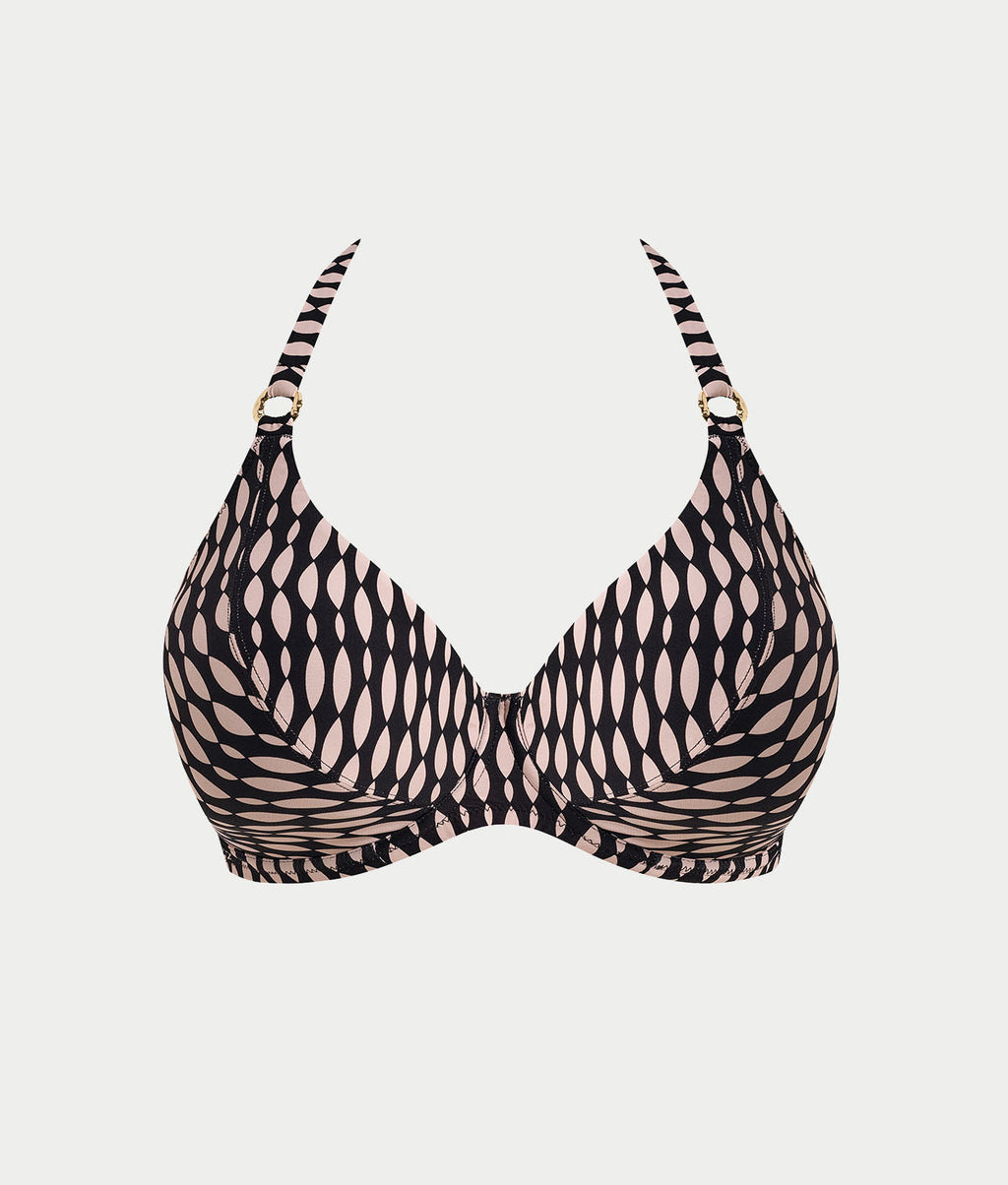 Shell Bay Halter Bikini Top