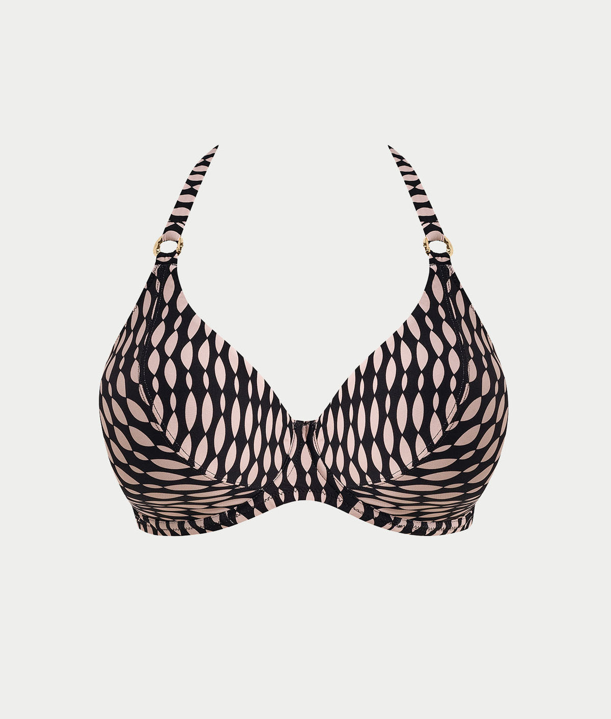 Shell Bay Halter Bikini Top