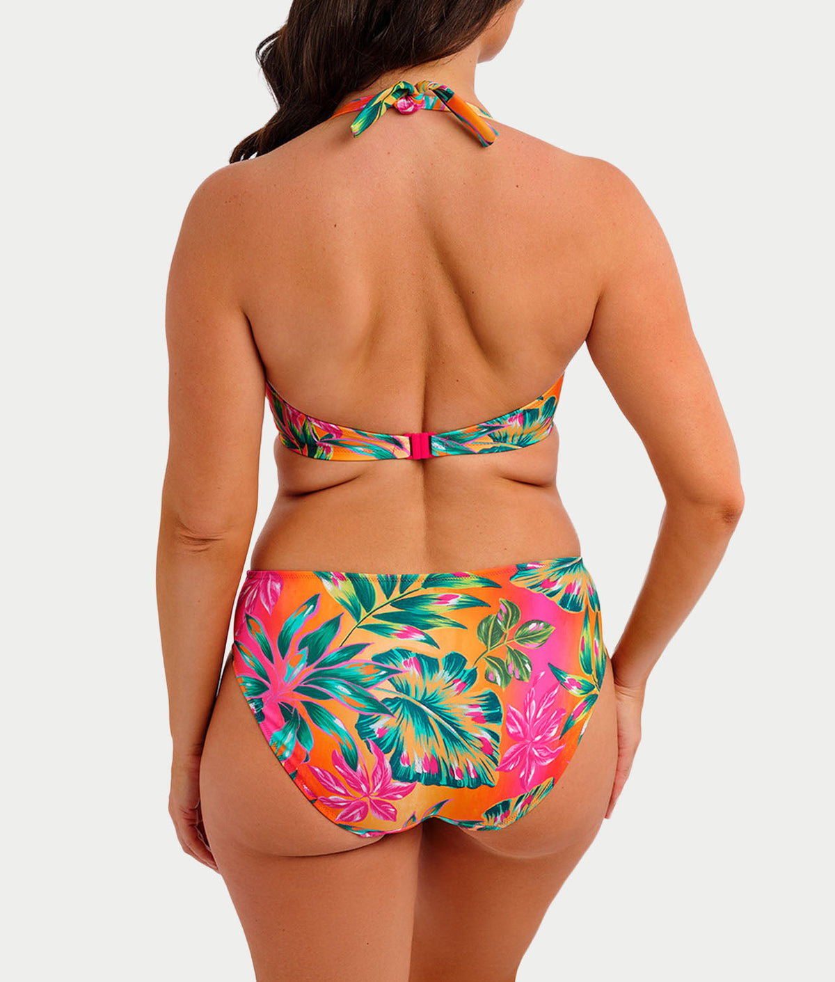 Sunset Reef Halter Bikini Top