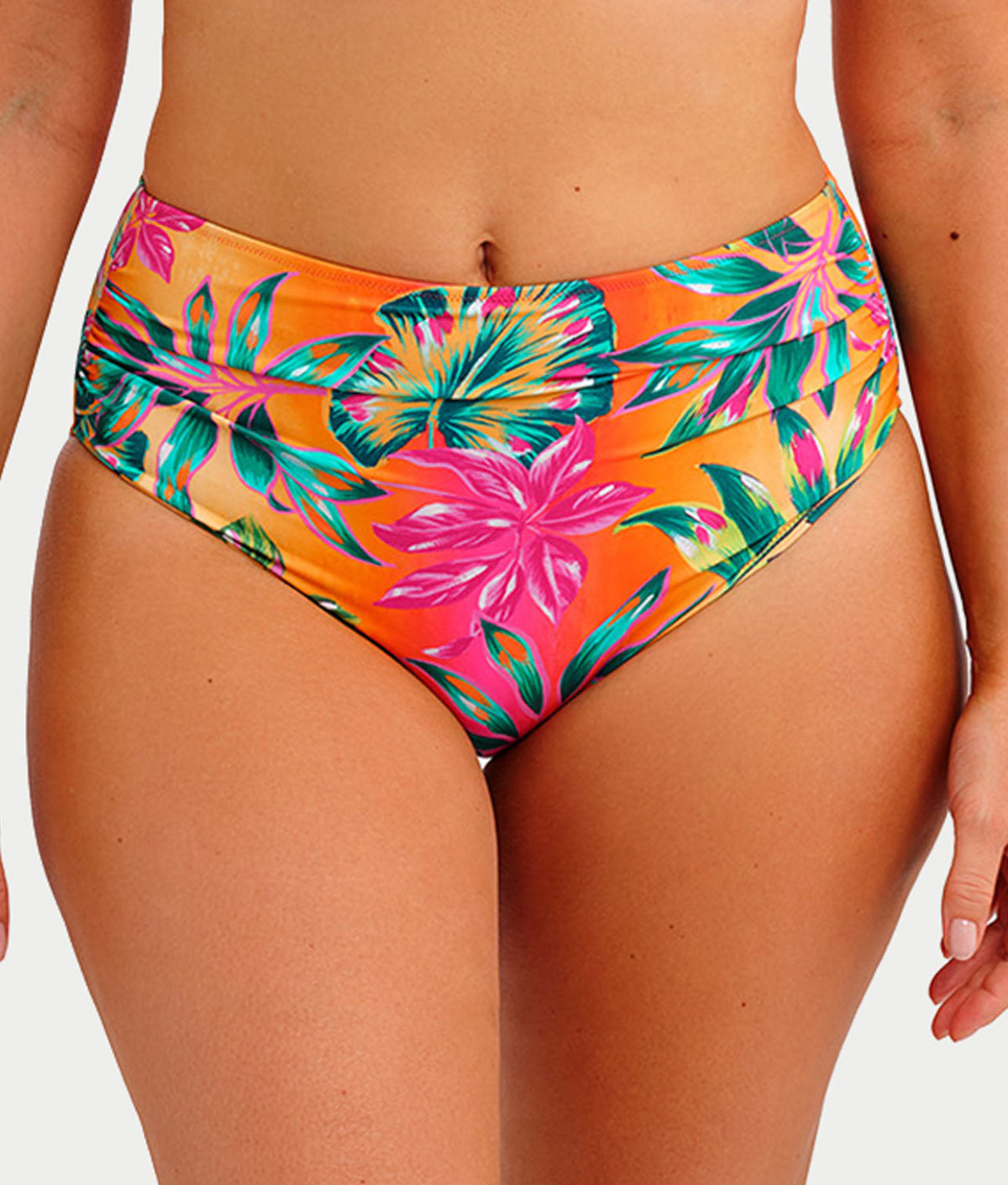 Sunset Reef High-Waist Bikini Bottom
