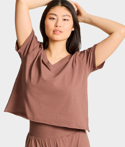 B30 V-Neck Jersey Tee
