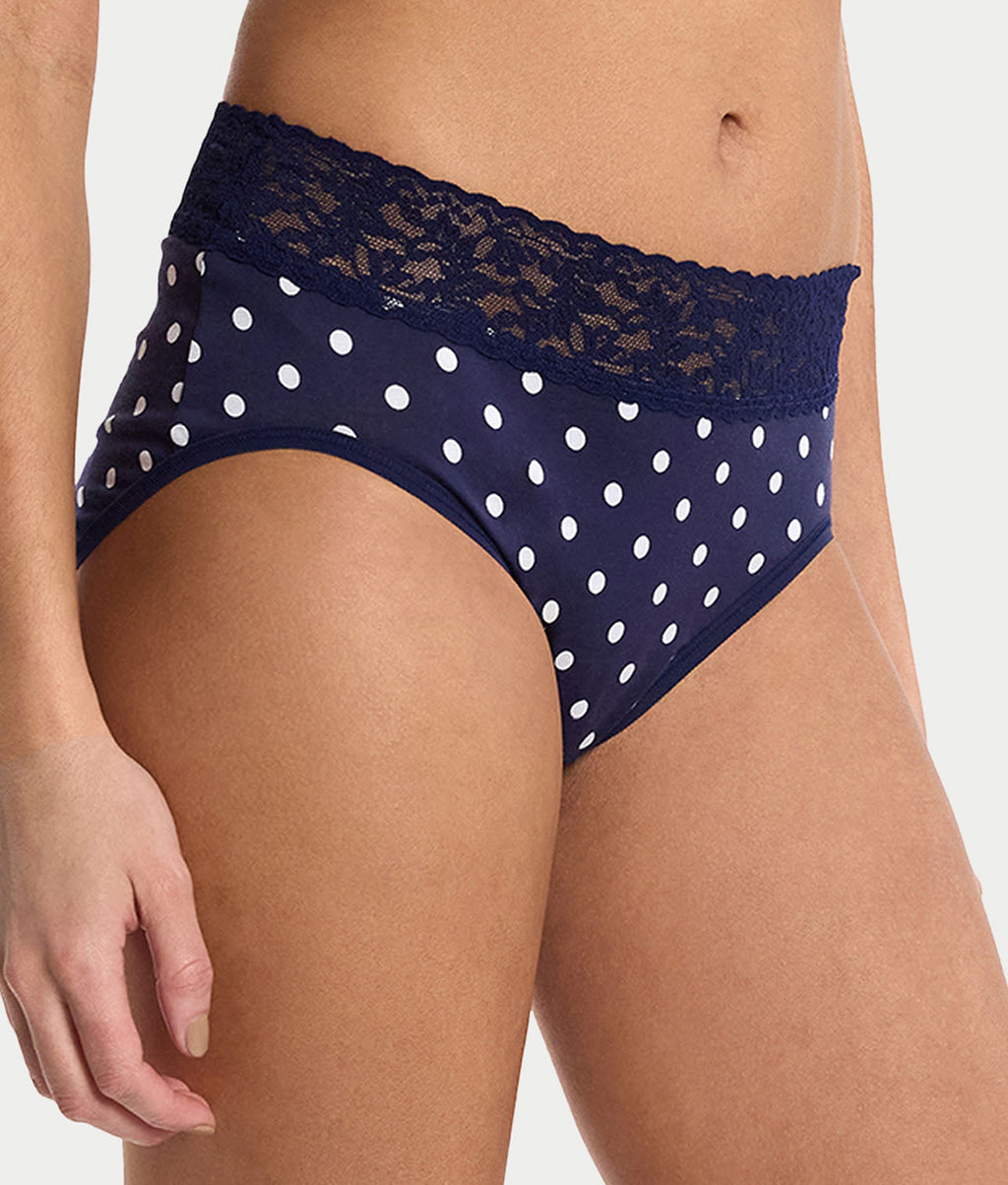 Printed Supima Cotton French Brief