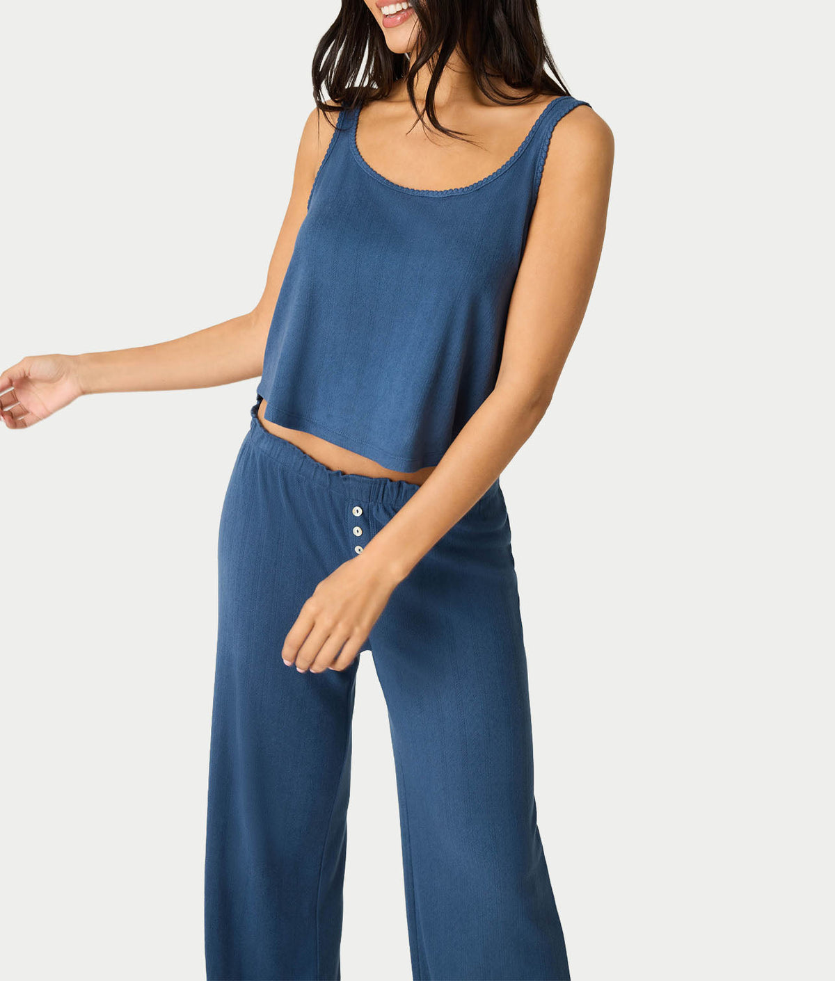 Pointelle Essentials Knit Pajama Set