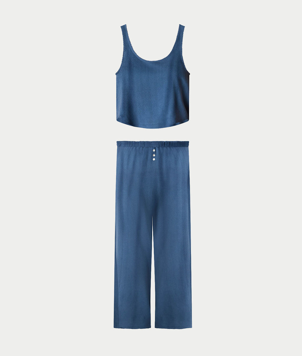 Pointelle Essentials Knit Pajama Set