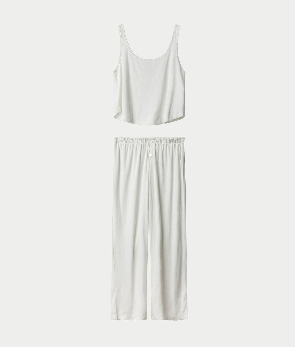 Pointelle Essentials Knit Pajama Set