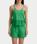 Cami & Boxer Knit Pajama Set