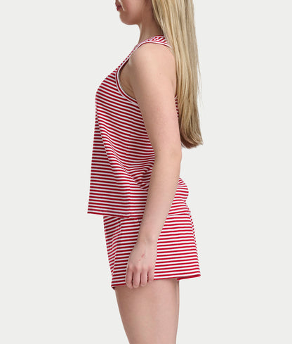 Tank & Boxer Knit Pajama Set