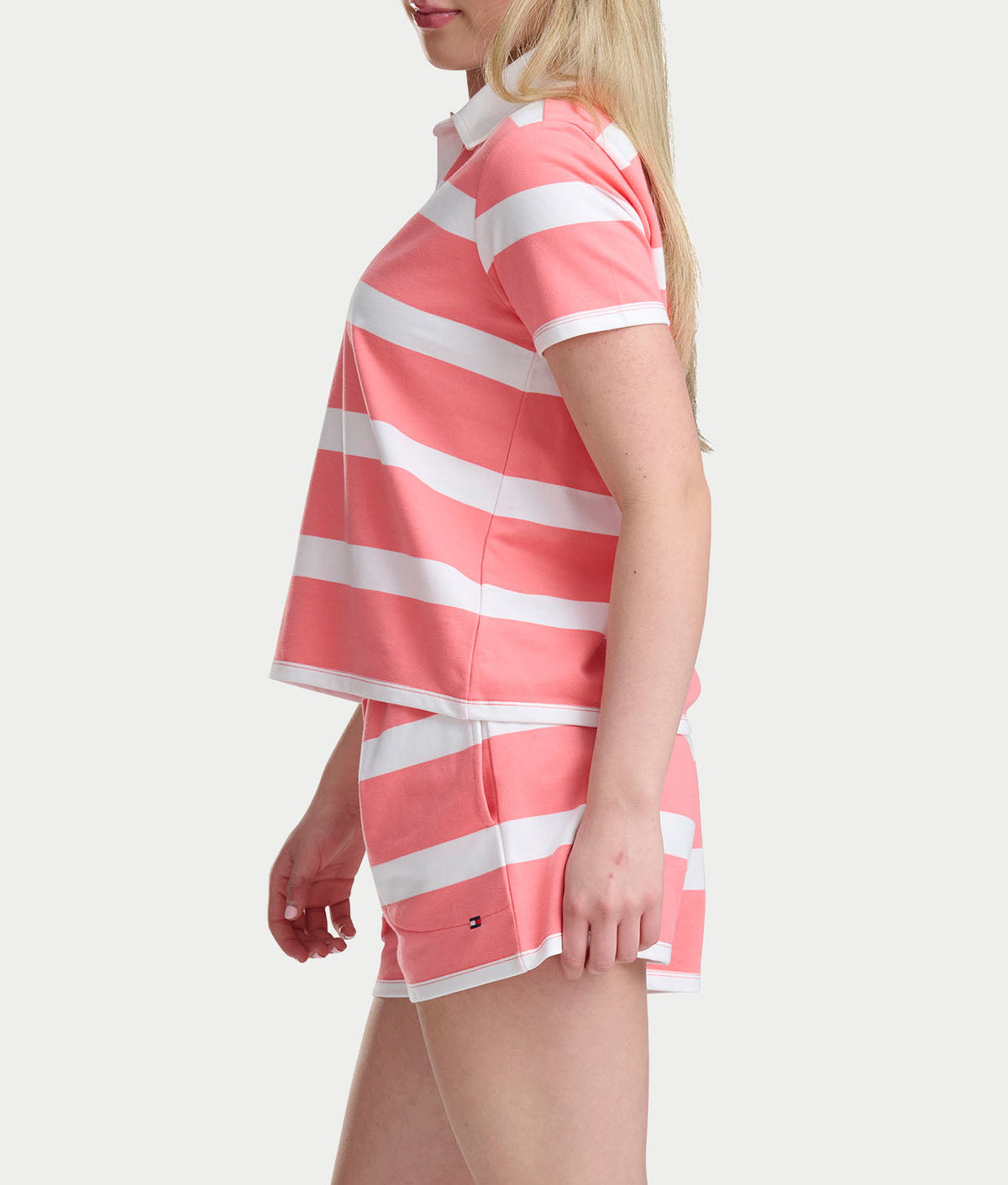 Rugby Polo & Boxer Knit Lounge Set