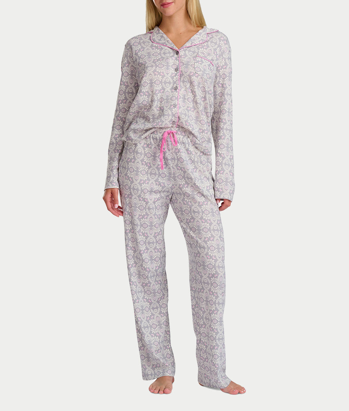 Girlfriend Knit Long Sleeve Pajama Set