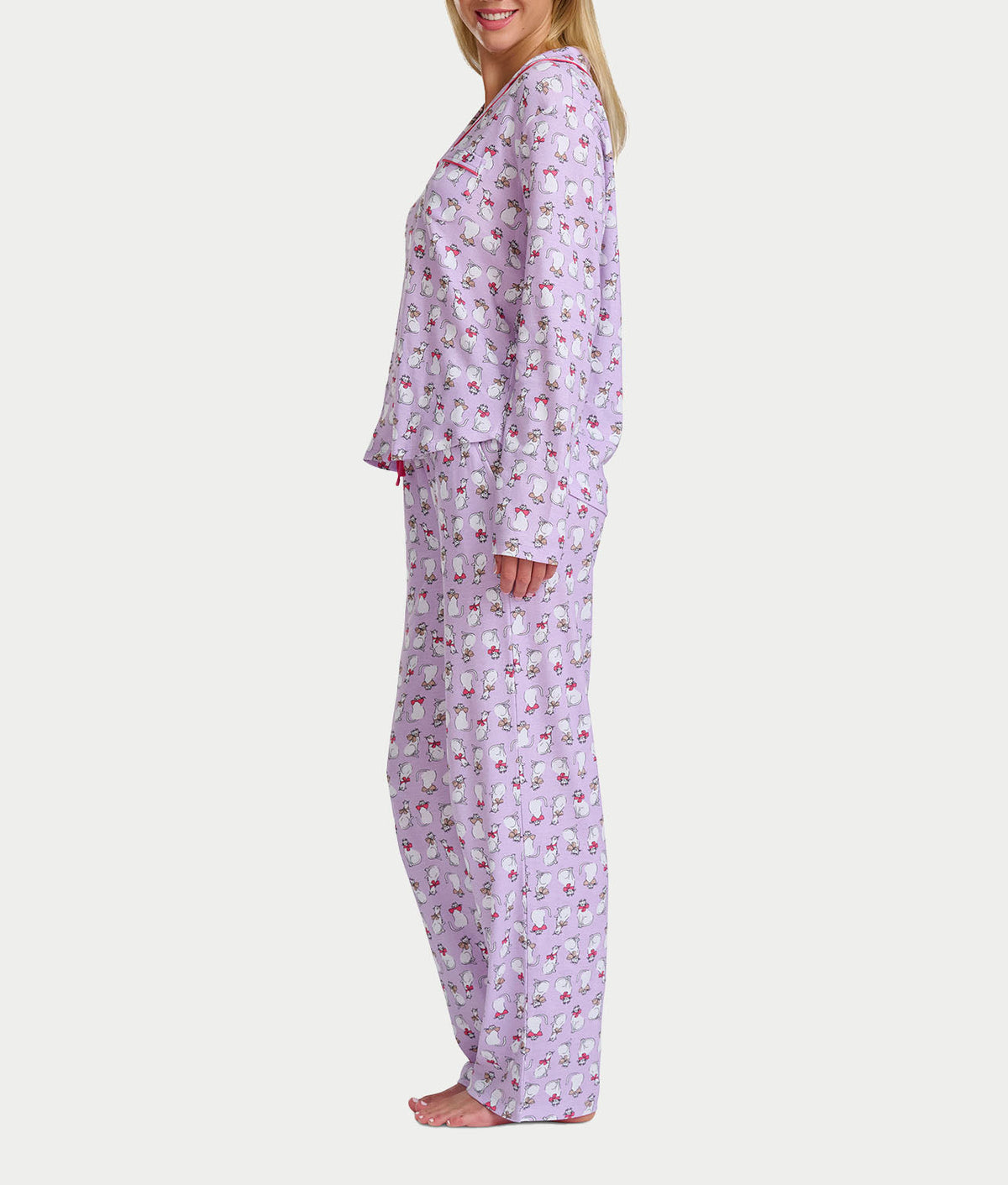Girlfriend Knit Long Sleeve Pajama Set