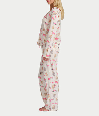 Girlfriend Knit Long Sleeve Pajama Set