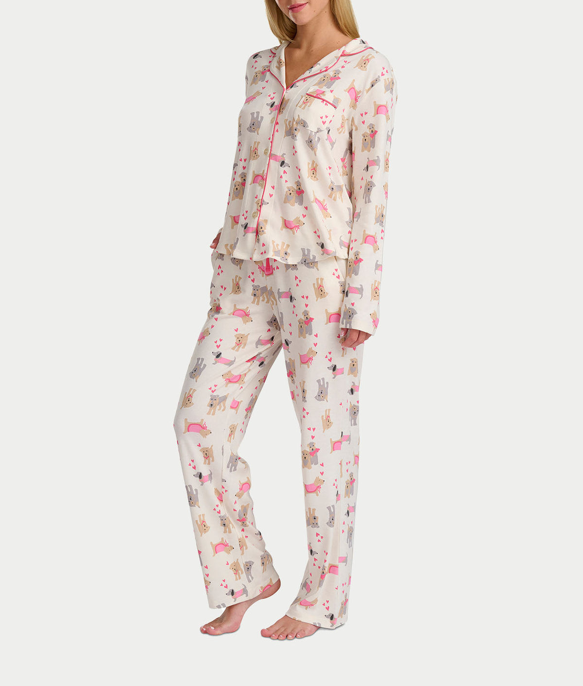 Girlfriend Knit Long Sleeve Pajama Set