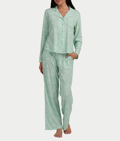 Girlfriend Knit Long Sleeve Pajama Set